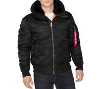 Hooded bomber Alpha Industries MA-1 Black S