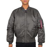 Alpha Industries Men's MA-1 Jacket, Grey (rep.grey 04) ,Small