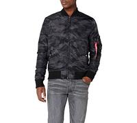 Alpha Industries Men's MA-1 TT Black Camo L