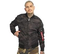 Alpha Industries MA-1 TT Two Tone Jacket - Black Camo