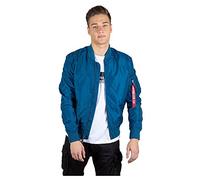 Alpha Industries Men's MA-1 TT Two Tone Bomber Jacket, Naval Blue, M