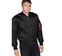 Alpha Industries - MA 1 VF 59 Black - Jacket - black - L - Shell: 100% Nylon; Lining: 100% Polyester,Synthetics L