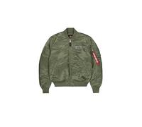 Alpha Industries Men's MA-1 VF EMB Back Bomber Jacket, Sage-Green, L