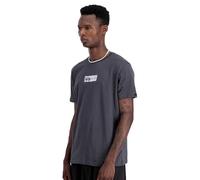Alpha Industries Metal Plate T-Shirt for Men Size L - vintage grey