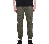 Alpha Industries Mens Nylon Cargo Jogger Casual Trousers Dark Olive