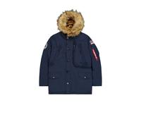 Alpha Industries Mens Polar Winter Jacket - Blue - Size Large