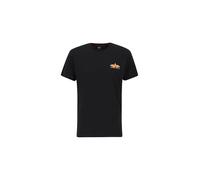 Alpha Industries Men's Puff Print Logo BP T, Black, XXL
