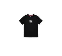Alpha Industries Men's Regular Fit Short Sleeve T-Shirt - Black - X-Small