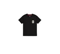 Alpha Industries Men's Skull Ops T-Shirt, Black, XXL