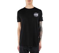 Alpha Industries Space Shuttle T-Shirt for Men Size 3XL - black