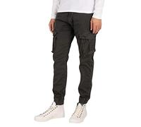 Alpha Industries Men's Spy Casual Trousers Pants, Greyblack, 34