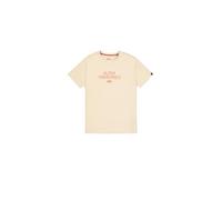 Alpha Industries Men's Target Backprint T-Shirt, Vintage White, L