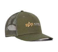 Trucker cap Alpha Industries Alpha Label Vert TU