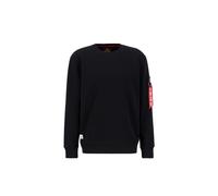 Alpha Industries Mens USN Blood Chit Sweatshirt - Black - Size Medium