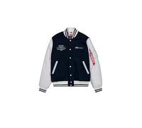 ALPHA INDUSTRIES Men's Varsity Air Force Bomber Jacket (pack of 1)