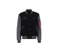 Alpha Industries Mens Varsity Air Force Jacket - Black - Size Small