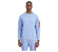 Alpha Industries Men's X-Fit Sweat Sweatshirt, Light Blue, M