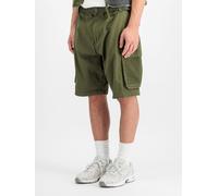 Alpha Industries Mesh Utility Short Cargo Shorts for Men Size 31 - dark olive