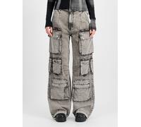 Alpha Industries Multipocket Pant Women Pants for Women Size XS - vintage grey