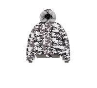 Alpha Industries N-2B Base Camo UV Winter Jacket Winter Jackets for Men Size L -