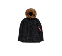 Alpha Industries N-3B Heritage Winter Jacket Winter Jackets for Men Size 3XL - black