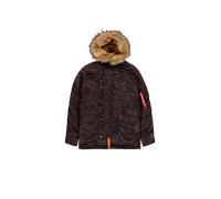Alpha Industries N-3B VF 59 Winter Jacket Winter Jackets for Men Size L - hunter brown
