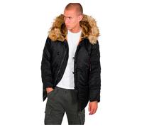 Alpha Industries N-3b Vf59 Coat Black S Men
