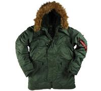 Alpha Industries N3B Parka Sage Green XS only JKT306