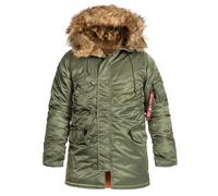 Alpha Industries N3B VF 59 Fitted Jacket - Sage Green