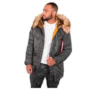 Alpha Industries N3B VF 59 Winter Jacket for Ladies Greyblack