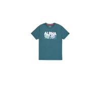 Alpha Industries Nebula T-Shirt for Men Size 2XL - Force Green