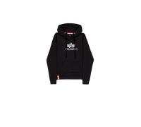Alpha Industries New Basic Big Logo Hoodie Women for Women Size M - black