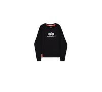 Alpha Industries New Basic Big Logo Sweatshirt Women for Women Size L - black