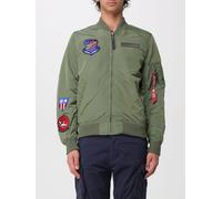 Alpha INDUSTRIES Nylon Bomber Jacket - Size: S - male