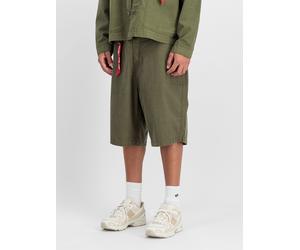 Alpha Industries P41 HBT Combat Short Cargo Shorts for Men Size 32 - dark olive