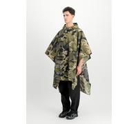 Alpha Industries - Packable Woodland Camo 65 - Poncho - camouflage - Onesize - 100% Nylon Onesize