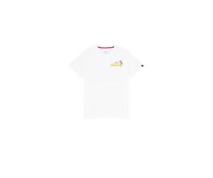 Alpha Industries Pearl Harbor Backprint T-Shirt for Men Size 3XL - white