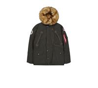 Alpha Industries Polar Winter Jacket Winter Jackets for Men Size M - black olive