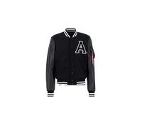 Alpha Industries PU College Light Jacket Outdoor Jackets for Men Size M - black
