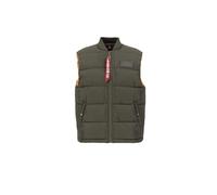 Alpha Industries Puffer LW Vest for men Dark Olive
