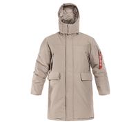 Alpha Industries Puffer Parka Jacket - Vintage Sand