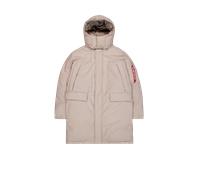 Alpha Industries Men's Puffer Parka Jacket, Vintage Sand, L
