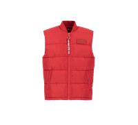 Alpha Industries Puffer Vest Vests for Men Size 2XL - mars red