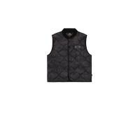 Alpha Industries Q-1 Camo Vest Vests for Men Size M - black camo