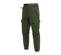 Alpha Industries Rip-Stop Jogger Trousers - Dark Olive