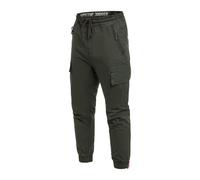 Alpha Industries Rip-Stop Jogger Trousers - Grey/Black