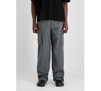 Alpha Industries Ripstop Patchwork Oversized Pant Pants for Men Size 38 - vintage grey