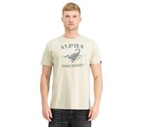 Alpha Industries Scorpion T-Shirt for Men Size 3XL - vintage white