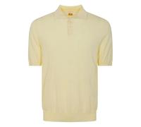 Alpha Industries short-sleeve button-placket polo shirt - Yellow 52-54-56
