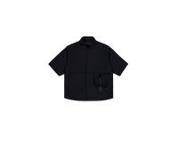 Alpha Industries Short Sleeve Utility Shirt Overshirts for Men Size XL - black